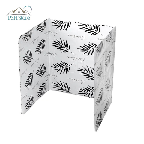 Tấm chắn dầu mỡ nhà bếp gấp gọn dùng chắn gió bếp gas và chống văng dầu mỡ KU02