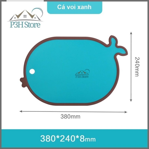 Thớt nhựa kháng khuẩn Lock&Lock viền Silicone nhiều hình dạng màu sắc CSC55