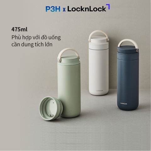 Bình giữ nhiệt LocknLock Metro Two Way Tumbler 237ml/475ml Hộp ủ cháo nhỏ có quai xáchLHC4272 LHC4274 P3H
