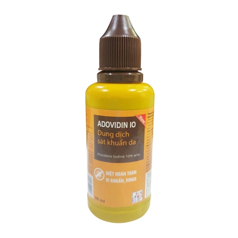 DUNG DỊCH SÁT KHUẨN DA ADOVIDIN 10 (C/90ml)