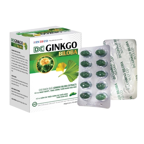 DC GINKGO BILOBA (H/60 VIÊN) - Bổ Não