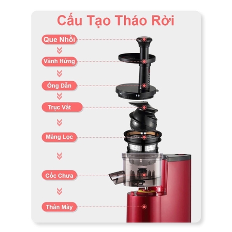 Máy ép chậm SAVTM JE-07