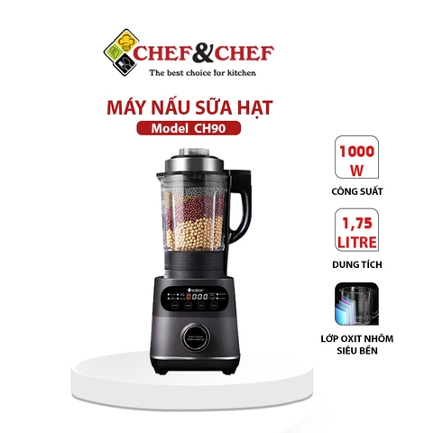 Máy xay nấu sữa hạt đa năng Chef&Chef CH90.