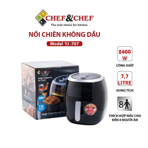 Nồi chiên không dầu Chef&Chef 7,7L (YJ-707)