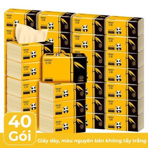 Thùng 40 gói giấy Sipiao nội địa 1028