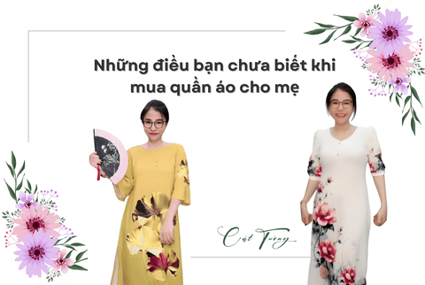 Những điều bạn chưa biết khi mua quần áo cho mẹ