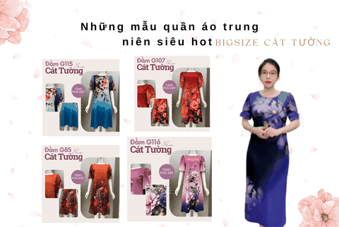 Hé lộ top những mẫu quần áo trung niên siêu hot của Bigsize Cát Tường