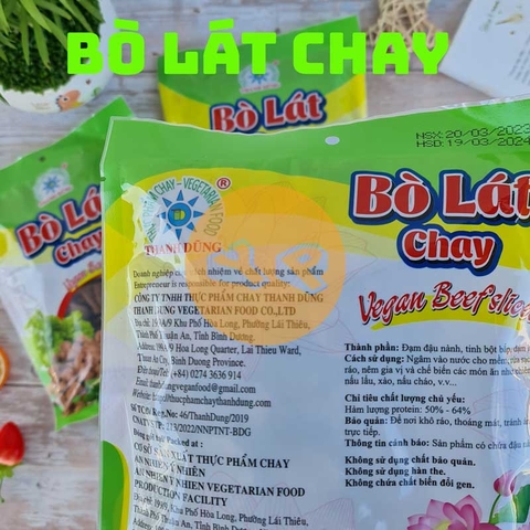 Bò lát chay Thanh Dũng gói 100g