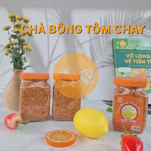 Chà bông tôm chay Âu Lạc hủ 100g