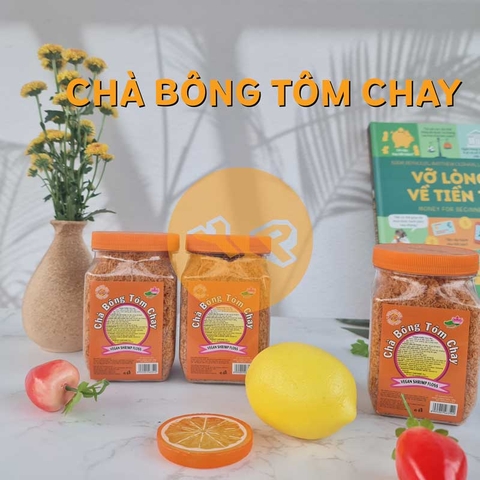 Chà bông tôm chay Âu Lạc hủ 100g