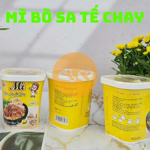 Mì bò sa tế chay Âu Lạc ly 83g