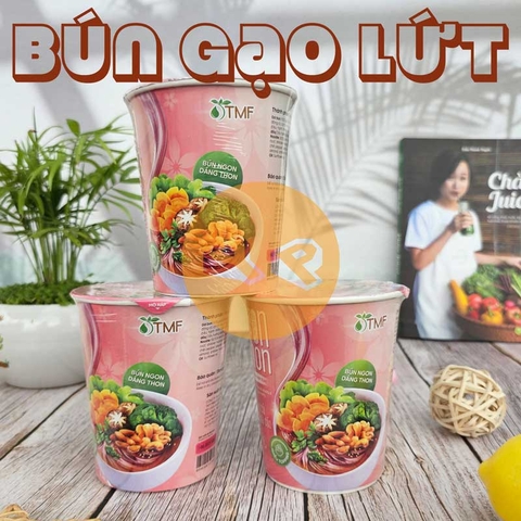 Bún gạo lứt vị rau củ hạt ngũ cốc