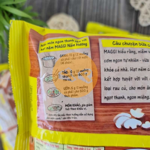 Hạt nêm chay nấm hương Maggi gói 450g