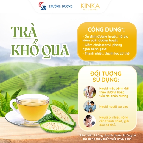 Trà Khổ Qua 200g (100 gói x 2g)