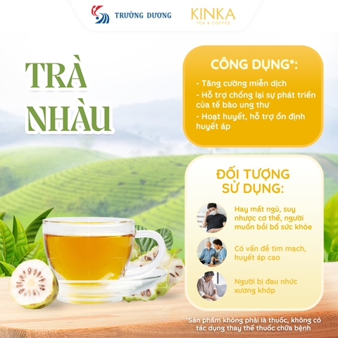 Trà Nhàu 200g (100 gói x 2g)