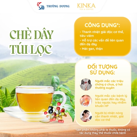 Chè Dây túi lọc 50g (25 gói x 2g)