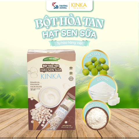 Bột hoà tan hạt sen sữa 255g (15 gói x 17g)