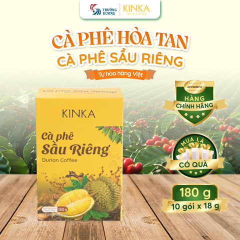 Cà phê hòa tan Sầu riêng | 180g (10 gói x 18g)
