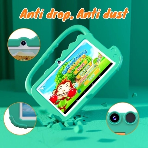 Máy tính bảng cho trẻ em chống sốc 7 inch TEKKIN TI-868 cpu 4 nhân ram 2gb bộ nhớ 32gb