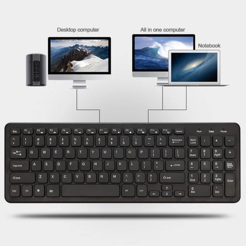 combo bàn phím và chuột  không dây 2.4ghz cho máy tính laptop