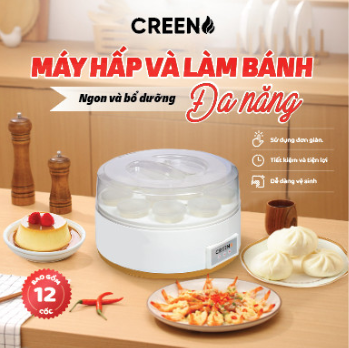 Máy hấp và làm bánh đa năng CR-H168