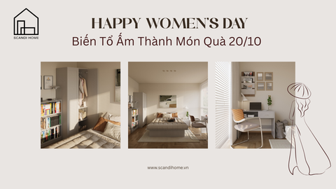 Biến Tổ Ấm Thành Món Quà 20/10 - Khi Nội Thất Hiện Đại Lên Tiếng