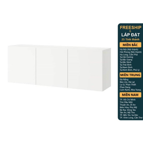 ATLANTA, Kệ tủ đơn treo tường STO_047, 60x42x64cm