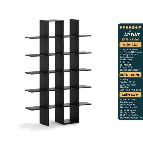 ROBECCA, Kệ trưng bày SHE_170, 120x30x180cm, sản xuất bởi Scandi Home