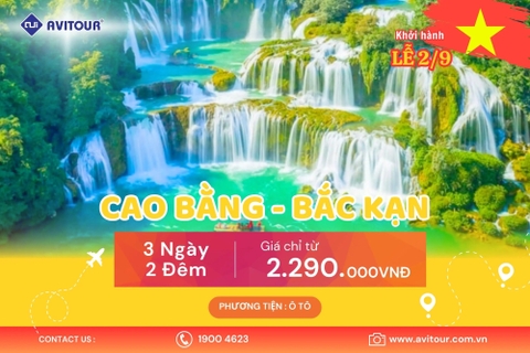 Du lịch Đông Bắc 2023| Hà Nội – Cao Bằng – Bắc Kạn – Hà Nội