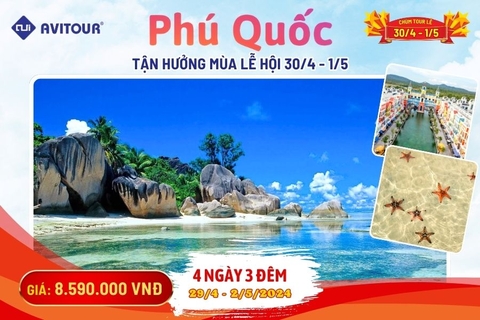 Tận hưởng Phú Quốc mùa lễ hội 30/4 - 1/5