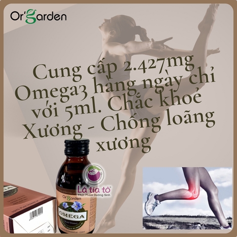 Dầu hạt lanh cao cấp của Đức - 150ml