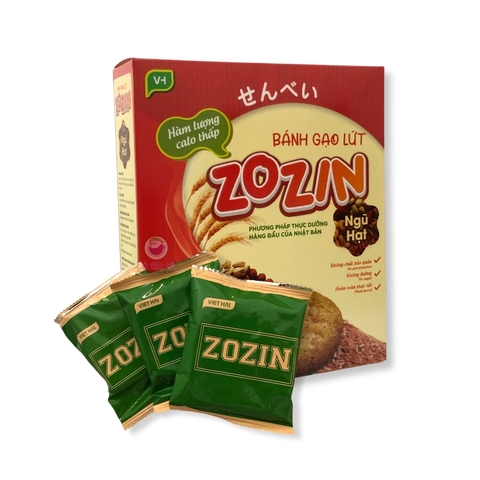 Bánh Zozin gạo lứt ngũ hạt -150g