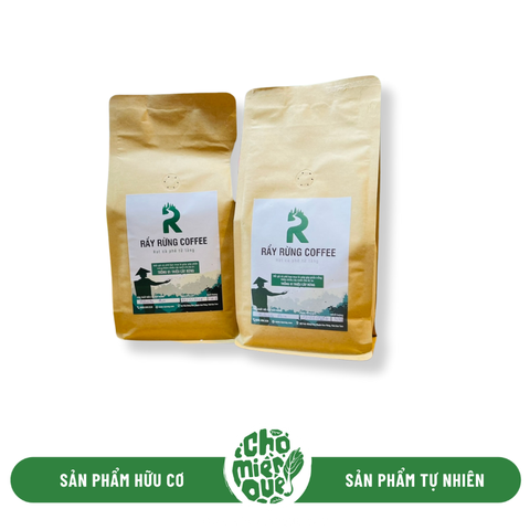 Rẩy rừng coffee (Rebusta 100%, Phin) - 500gr