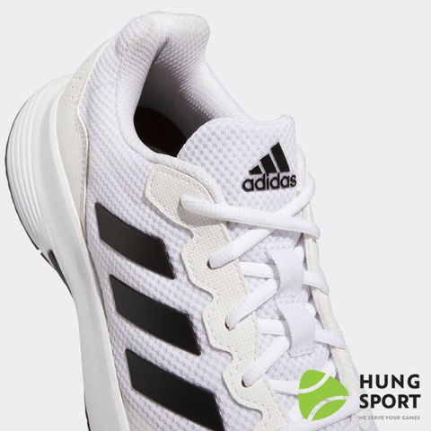 Giày Tennis Adidas Game Court 2.0 Trắng/Đen