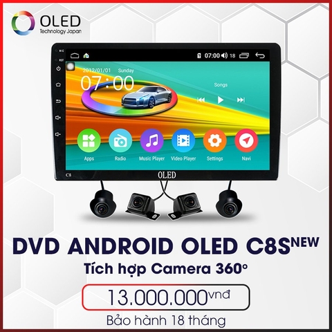 Màn Hình Liền Camera 360 Oled C8S New