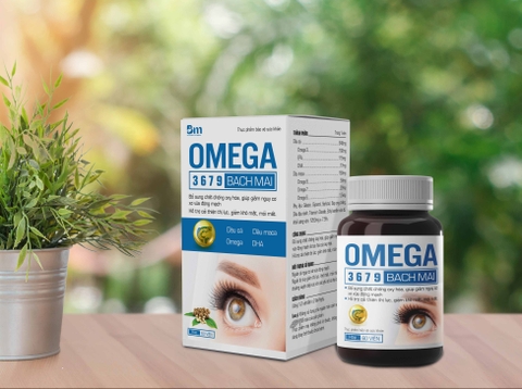 Viên uống Omega 3679 BachMat hỗ trợ cải thiện thị lực