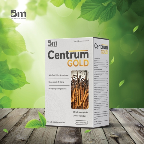 Centrum Gold bố sung khoáng chất cần thiết cho cơ thể