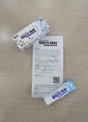 Gel nano bạc Bạch Mai