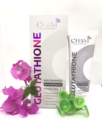 Kem dưỡng thể Glutathione Niacinamide
