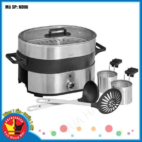 Nồi lẩu hấp 2 trong 1 WMF Hot Pot Lono [Xách tay Đức giá gốc]