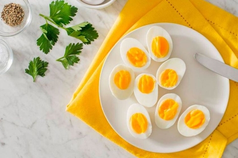 Thực đơn giảm cân trong 7 ngày với trứng, không trùng bữa nào