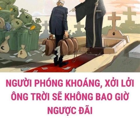 Phóng khoáng là một loại tài sản, nhiều người tu cả đời không có được