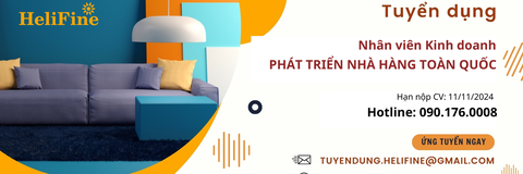 Tuyển Nhân viên Kinh doanh PHÁT TRIỂN NHÀ HÀNG toàn quốc, 7 - 20tr/tháng