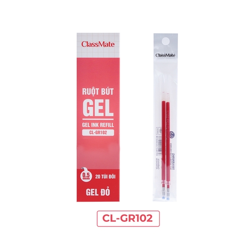 Ruột gel đôi 0.5 CL-GR102 đỏ