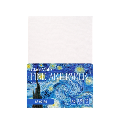 Túi giấy vẽ AP-001A6, Túi giấy vẽ A6 350gsm; 10 tờ/ túi
