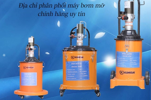 TOP 3 MÁY BƠM MỠ KHÍ NÉN TỐT NHẤT BỀN NHẤT 2024