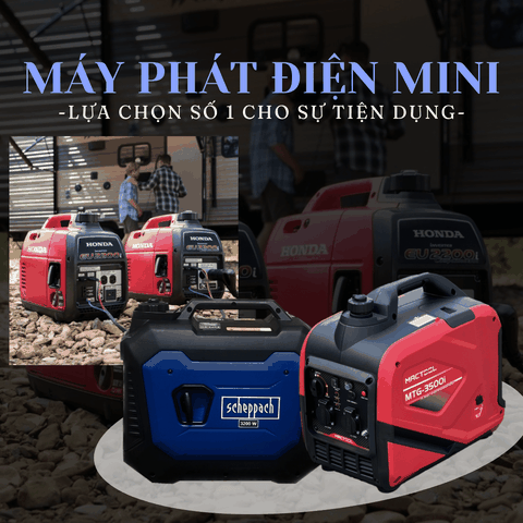 Máy Phát Điện Mini Xách Tay: Lựa Chọn Tuyệt Vời Với Tính Di Động Cao