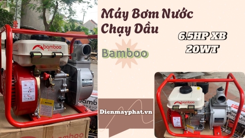 Ưu điểm máy bơm nước chạy xăng cao áp Bamboo 6.5HP BMB XB20WT-CA