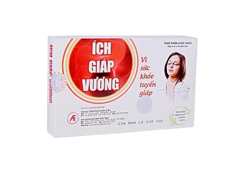 Ích Giáp Vương Á Âu (Hộp x 3 vỉ x 10 viên)