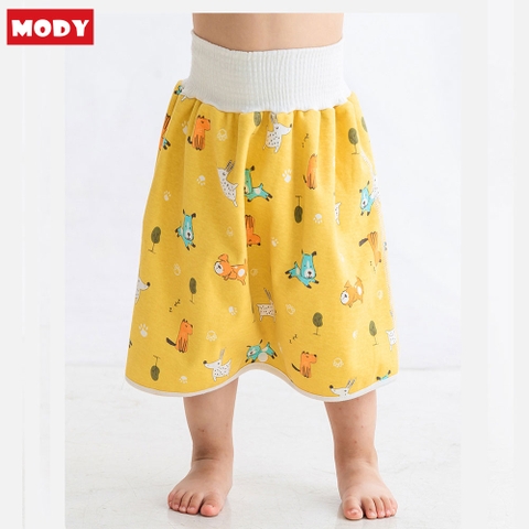 Váy chống tè dầm ngăn thấm khi ngủ cho bé trai và bé gái có thể giặt được Mody M100
